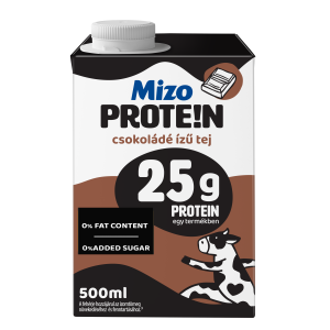 MIZO HIPRO Bautura lapte cu aromă de ciocolată UHT 500 ml