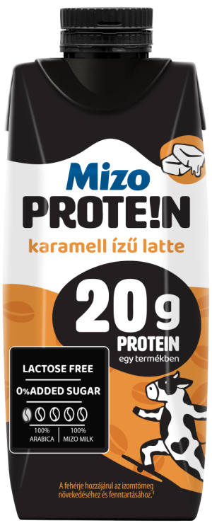 MIZO HIPRO COFFEE CU AROMĂ DE CARAMEL 250ML