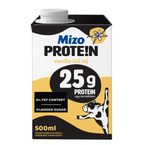 MIZO HIPRO Bautura lapte cu aromă de vanilie UHT 500 ml