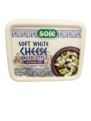 Brânză albă în stil grecesc fără lactoză 200 g